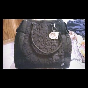Black Vera Bradley bag, gently used.